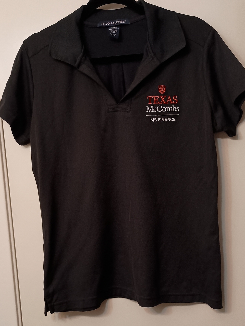 Texas (UT) McCombs School Of Business Women's Polo Shirt - Large